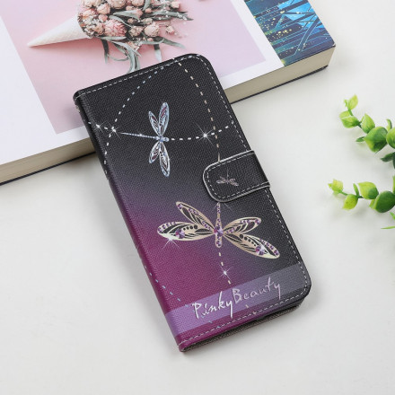 Housse Xiaomi Mi 11 Lite / Lite 5G Libellules à Lanière Housse Xiaomi Mi 11 Lite / Lite 5G Libellules à Lanière