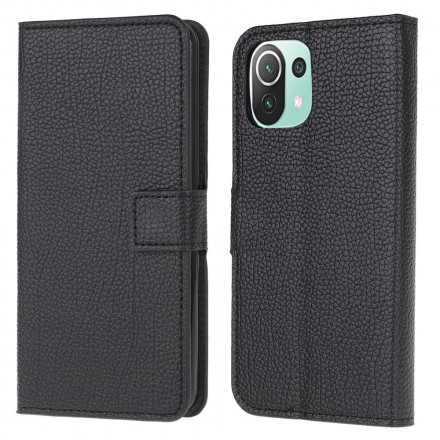 Housse Xiaomi Mi 11 Lite / Lite 5G Effet Cuir Grain Litchi