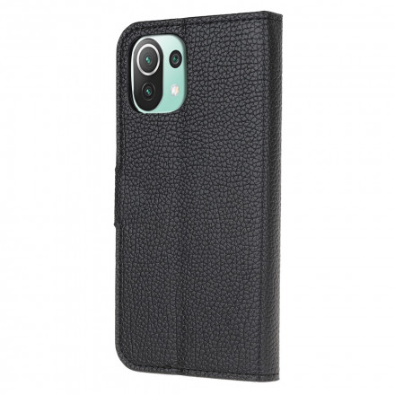 Housse Xiaomi Mi 11 Lite / Lite 5G Effet Cuir Grain Litchi