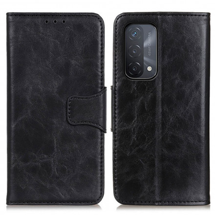 Housse Oppo A54 5G / A74 5G Cuir Fendu Fermoir Réversible Housse Oppo A54 5G / A74 5G Cuir Fendu Fermoir Réversible