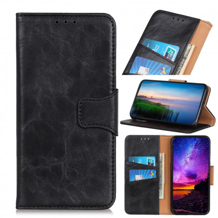 Housse Oppo A54 5G / A74 5G Cuir Fendu Fermoir Réversible Housse Oppo A54 5G / A74 5G Cuir Fendu Fermoir Réversible
