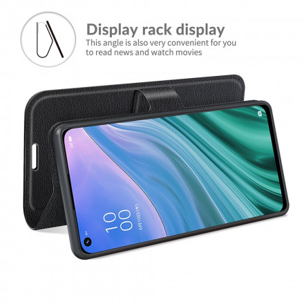 Housse Oppo A54 5G / A74 5G Simili Cuir Litchi Classique Housse Oppo A54 5G / A74 5G Simili Cuir Litchi Classique
