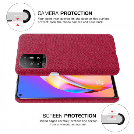 Coque Oppo Reno A94 5G KSQ Tissu Chic Coque Oppo Reno A94 5G KSQ Tissu Chic
