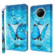 Housse Xiaomi Mi 10T Lite 5G / Redmi Note 9 Pro 5G Light Spot Papillons Bleus Volants Housse Xiaomi Mi 10T Lite 5G / Redmi Note 9 Pro 5G Light Spot Papillons Bleus Volants