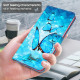 Housse Xiaomi Mi 10T Lite 5G / Redmi Note 9 Pro 5G Light Spot Papillons Bleus Volants