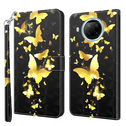 Housse Xiaomi Mi 10T Lite 5G / Redmi Note 9 Pro 5G Papillons Jaunes Housse Xiaomi Mi 10T Lite 5G / Redmi Note 9 Pro 5G Papillons Jaunes