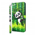 Housse Xiaomi Mi 10T Lite 5G / Redmi Note 9 Pro 5G Light Spot Panda et Bambou