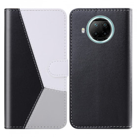 Housse Xiaomi Mi 10T Lite 5G / Redmi Note 9 Pro 5G Effet Cuir Tricolore