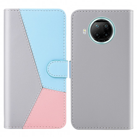 Housse Xiaomi Mi 10T Lite 5G / Redmi Note 9 Pro 5G Effet Cuir Tricolore Housse Xiaomi Mi 10T Lite 5G / Redmi Note 9 Pro 5G Effet Cuir Tricolore