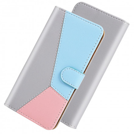 Housse Xiaomi Mi 10T Lite 5G / Redmi Note 9 Pro 5G Effet Cuir Tricolore Housse Xiaomi Mi 10T Lite 5G / Redmi Note 9 Pro 5G Effet Cuir Tricolore