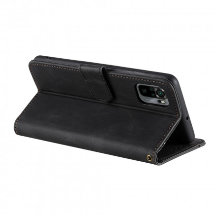 Housse Xiaomi Redmi Note 10 0 5G Simili Cuir Bicolore Rivets Housse Xiaomi Redmi Note 10 0 5G Simili Cuir Bicolore Rivets