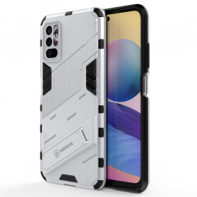 Coque Xiaomi Redmi Note 10 5G Support Amovible Deux Positions Mains Libres