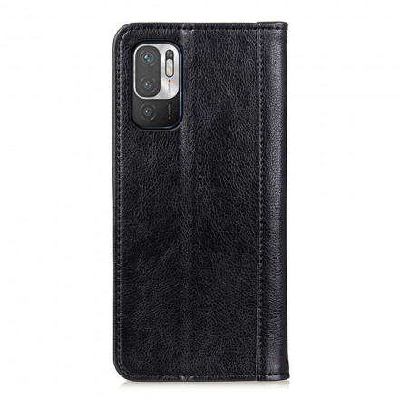 Flip Cover Xiaomi Redmi Note 10 5G Version Cuir Litchi Fendu Flip Cover Xiaomi Redmi Note 10 5G Version Cuir Litchi Fendu