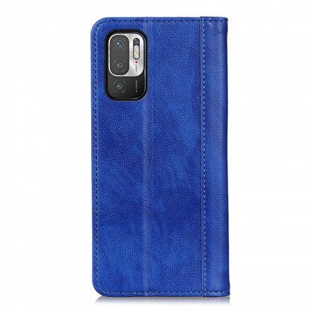 Flip Cover Xiaomi Redmi Note 10 5G Version Cuir Litchi Fendu Flip Cover Xiaomi Redmi Note 10 5G Version Cuir Litchi Fendu