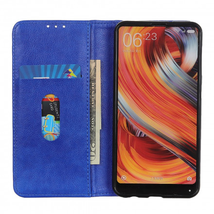Flip Cover Xiaomi Redmi Note 10 5G Version Cuir Litchi Fendu