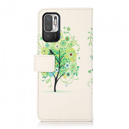 Housse Xiaomi Redmi Note 10 5G Arbre Fleuri Housse Xiaomi Redmi Note 10 5G Arbre Fleuri