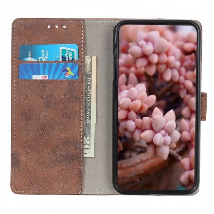 Housse Xiaomi Redmi Note 10 5G Effet Cuir Vintage Housse Xiaomi Redmi Note 10 5G Effet Cuir Vintage