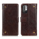 Housse Xiaomi Redmi Note 10 5G Style Cuir Nappa Rivets Vintage Housse Xiaomi Redmi Note 10 5G Style Cuir Nappa Rivets Vintage