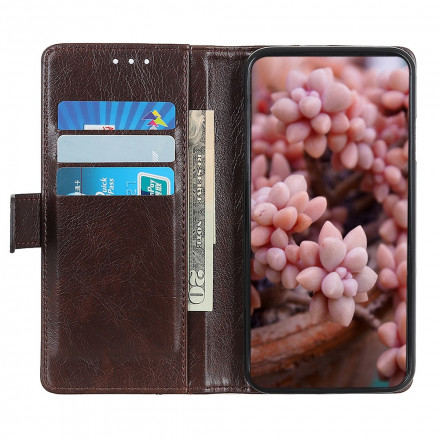 Housse Xiaomi Redmi Note 10 5G Style Cuir Nappa Rivets Vintage Housse Xiaomi Redmi Note 10 5G Style Cuir Nappa Rivets Vintage