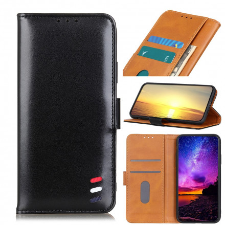 Housse Xiaomi Redmi Note 10 5G Effet Cuir Tricolore Housse Xiaomi Redmi Note 10 5G Effet Cuir Tricolore