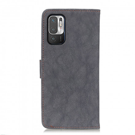 Housse Xiaomi Redmi Note 10 5G Cuir Fendu Rétro KHAZNEH Housse Xiaomi Redmi Note 10 5G Cuir Fendu Rétro KHAZNEH
