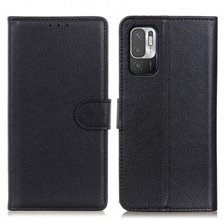 Housse Xiaomi Redmi Note 10 5G Simili Cuir Litchi Traditionnel Housse Xiaomi Redmi Note 10 5G Simili Cuir Litchi Traditionnel