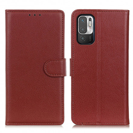 Housse Xiaomi Redmi Note 10 5G Simili Cuir Litchi Traditionnel Housse Xiaomi Redmi Note 10 5G Simili Cuir Litchi Traditionnel