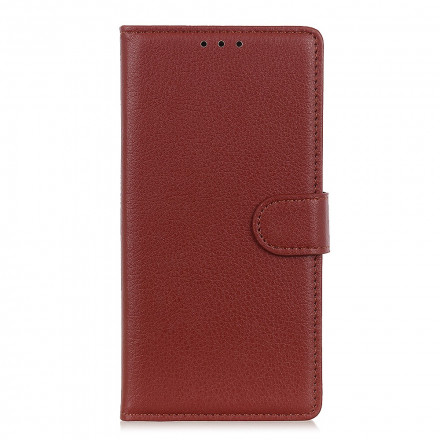 Housse Xiaomi Redmi Note 10 5G Simili Cuir Litchi Traditionnel Housse Xiaomi Redmi Note 10 5G Simili Cuir Litchi Traditionnel