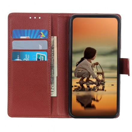 Housse Xiaomi Redmi Note 10 5G Simili Cuir Litchi Traditionnel Housse Xiaomi Redmi Note 10 5G Simili Cuir Litchi Traditionnel