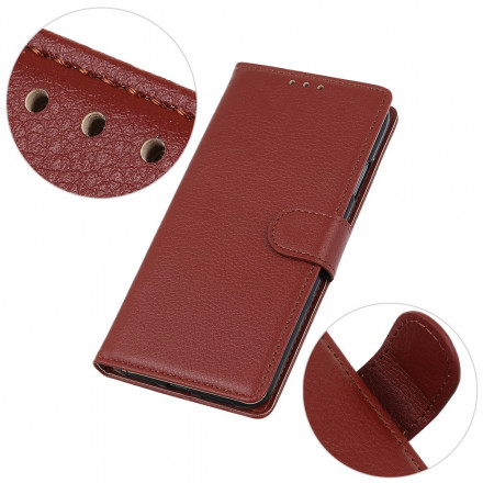 Housse Xiaomi Redmi Note 10 5G Simili Cuir Litchi Traditionnel Housse Xiaomi Redmi Note 10 5G Simili Cuir Litchi Traditionnel