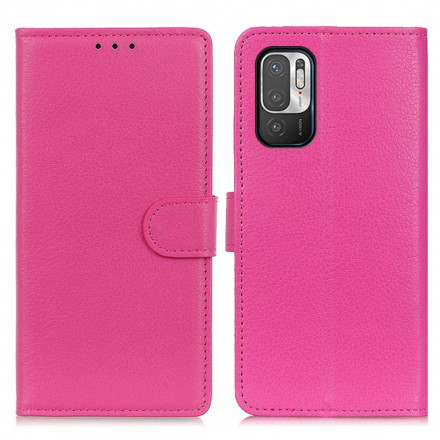 Housse Xiaomi Redmi Note 10 5G Simili Cuir Litchi Traditionnel Housse Xiaomi Redmi Note 10 5G Simili Cuir Litchi Traditionnel