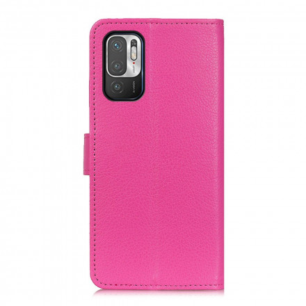 Housse Xiaomi Redmi Note 10 5G Simili Cuir Litchi Traditionnel Housse Xiaomi Redmi Note 10 5G Simili Cuir Litchi Traditionnel