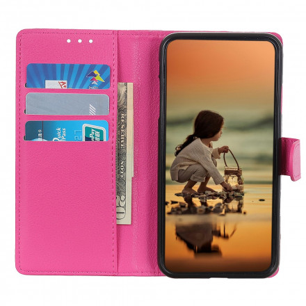 Housse Xiaomi Redmi Note 10 5G Simili Cuir Litchi Traditionnel Housse Xiaomi Redmi Note 10 5G Simili Cuir Litchi Traditionnel
