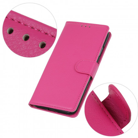 Housse Xiaomi Redmi Note 10 5G Simili Cuir Litchi Traditionnel Housse Xiaomi Redmi Note 10 5G Simili Cuir Litchi Traditionnel
