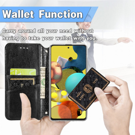 Flip Cover Samsung Galaxy A51 Mandala Flip Cover Samsung Galaxy A51 Mandala