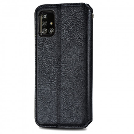 Flip Cover Samsung Galaxy A51 Effet Cuir Texture Diamant Flip Cover Samsung Galaxy A51 Effet Cuir Texture Diamant