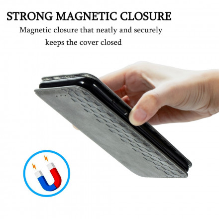 Flip Cover Samsung Galaxy A51 Effet Cuir Texture Diamant Flip Cover Samsung Galaxy A51 Effet Cuir Texture Diamant