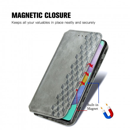 Flip Cover Samsung Galaxy A51 Effet Cuir Texture Diamant Flip Cover Samsung Galaxy A51 Effet Cuir Texture Diamant
