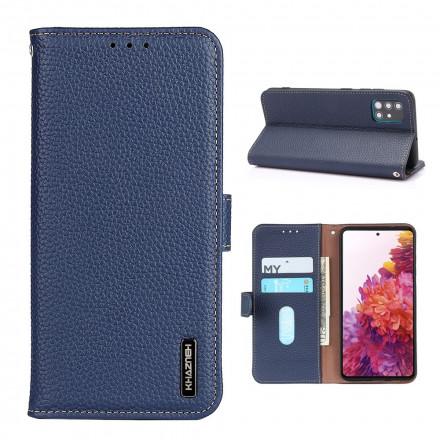 Housse Samsung Galaxy A51 Cuir Litchi KHAZNEH Housse Samsung Galaxy A51 Cuir Litchi KHAZNEH