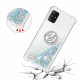 Coque Samsung Galaxy A51 5G Paillettes avec Anneau-Support Coque Samsung Galaxy A51 5G Paillettes avec Anneau-Support