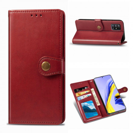 Housse Samsung Galaxy A51 5G Simili Cuir et Fermoir Vintage Housse Samsung Galaxy A51 5G Simili Cuir et Fermoir Vintage