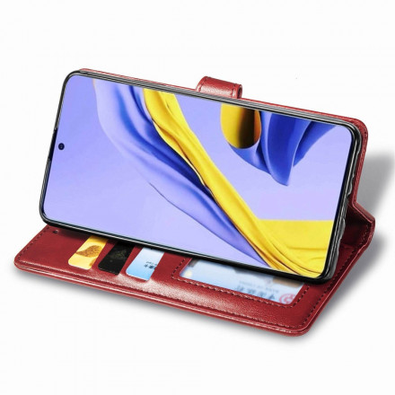 Housse Samsung Galaxy A51 5G Simili Cuir et Fermoir Vintage Housse Samsung Galaxy A51 5G Simili Cuir et Fermoir Vintage