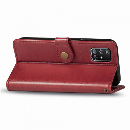 Housse Samsung Galaxy A51 5G Simili Cuir et Fermoir Vintage Housse Samsung Galaxy A51 5G Simili Cuir et Fermoir Vintage