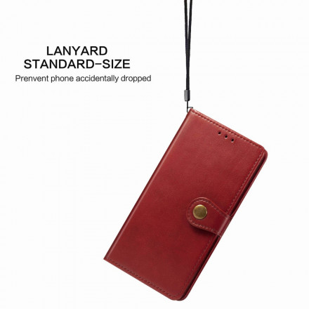 Housse Samsung Galaxy A51 5G Simili Cuir et Fermoir Vintage Housse Samsung Galaxy A51 5G Simili Cuir et Fermoir Vintage
