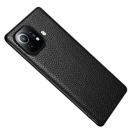 Coque Xiaomi Mi 11 Pro Cuir Litchi Véritable Coque Xiaomi Mi 11 Pro Cuir Litchi Véritable