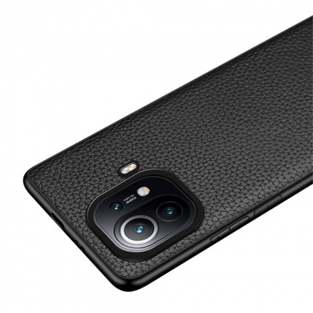 Coque Xiaomi Mi 11 Pro Cuir Litchi Véritable Coque Xiaomi Mi 11 Pro Cuir Litchi Véritable