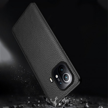 Coque Xiaomi Mi 11 Pro Cuir Litchi Véritable Coque Xiaomi Mi 11 Pro Cuir Litchi Véritable