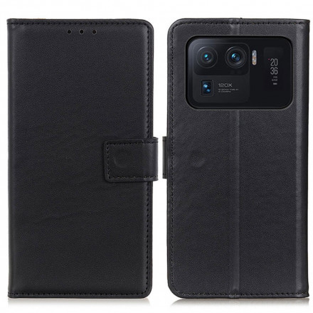 Housse Xiaomi Mi 11 Ultra Simili Cuir Simple Housse Xiaomi Mi 11 Ultra Simili Cuir Simple