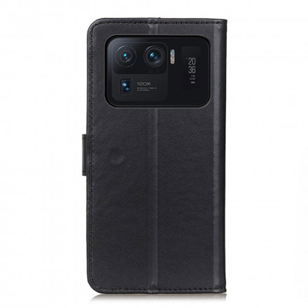 Housse Xiaomi Mi 11 Ultra Simili Cuir Simple Housse Xiaomi Mi 11 Ultra Simili Cuir Simple