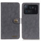 Housse Xiaomi Mi 11 Ultra Simili Cuir Fendu Rétro KHAZNEH Housse Xiaomi Mi 11 Ultra Simili Cuir Fendu Rétro KHAZNEH